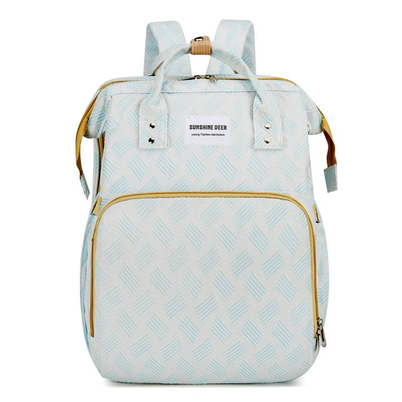 Premium Diaper Backpack – All-in-One Baby Bag with USB Charging Port, Stroller Straps & Smart Storage for Busy Parents 🍼✨