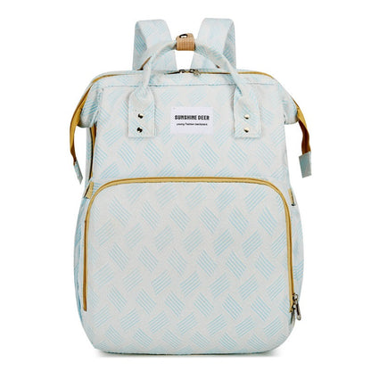 Premium Diaper Backpack – All-in-One Baby Bag with USB Charging Port, Stroller Straps & Smart Storage for Busy Parents 🍼✨
