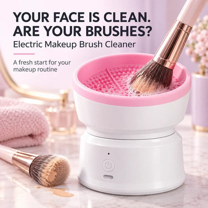 Electric Makeup Brush Cleaning Machine - Quick Wash & Easy Operation