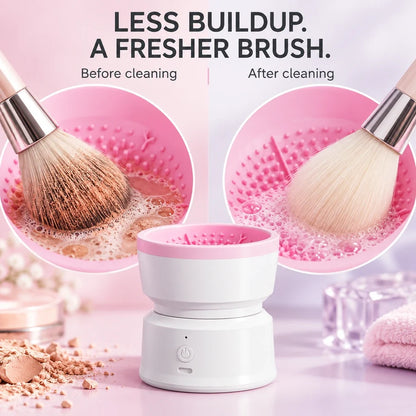 Electric Makeup Brush Cleaning Machine - Quick Wash & Easy Operation