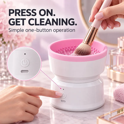 Electric Makeup Brush Cleaning Machine - Quick Wash & Easy Operation