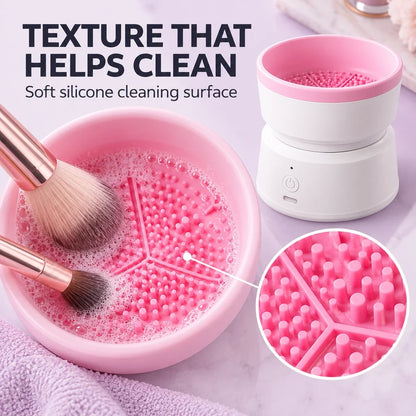 Electric Makeup Brush Cleaning Machine - Quick Wash & Easy Operation