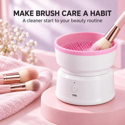 Electric Makeup Brush Cleaning Machine - Quick Wash & Easy Operation