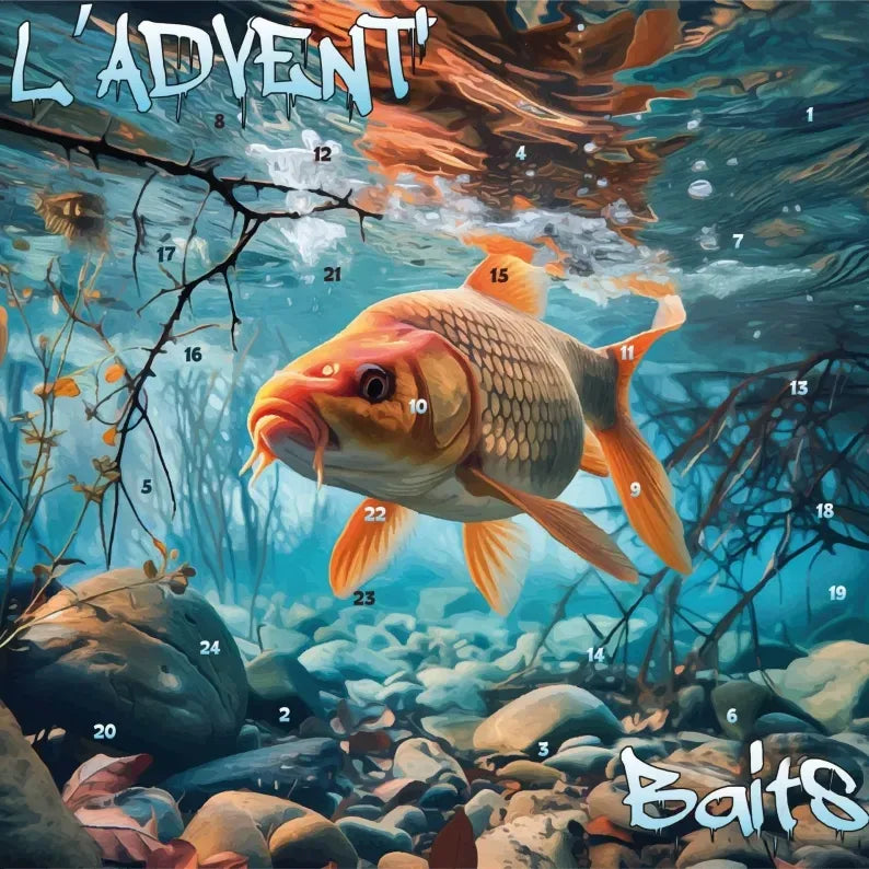 🔥LAST DAY SALE 50% OFF!🎁Angler's Treasuret: The Fishing Advent Calendar🎣