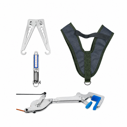 Adjustable Neck Support & Stretching System – Home Use Neck Stretcher with Comfortable Head Harness
