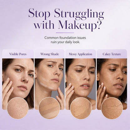Color Changing Foundation Stick, 2-in-1 Foundation & Concealer