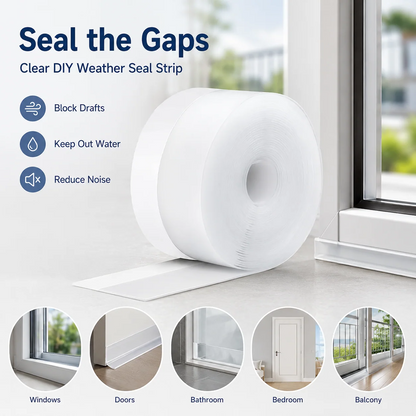 🚪Weatherproof Door &Window Seal Strip - Stop Drafts, Dust & Water Gaps