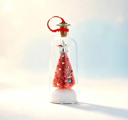 Recordable Voice Message Christmas Memory Bottle - Meaningful & Holiday Decoration