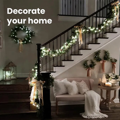 ✨ LED Copper Wire Firecracker String Lights – Sparkling Christmas & Holiday Decorations