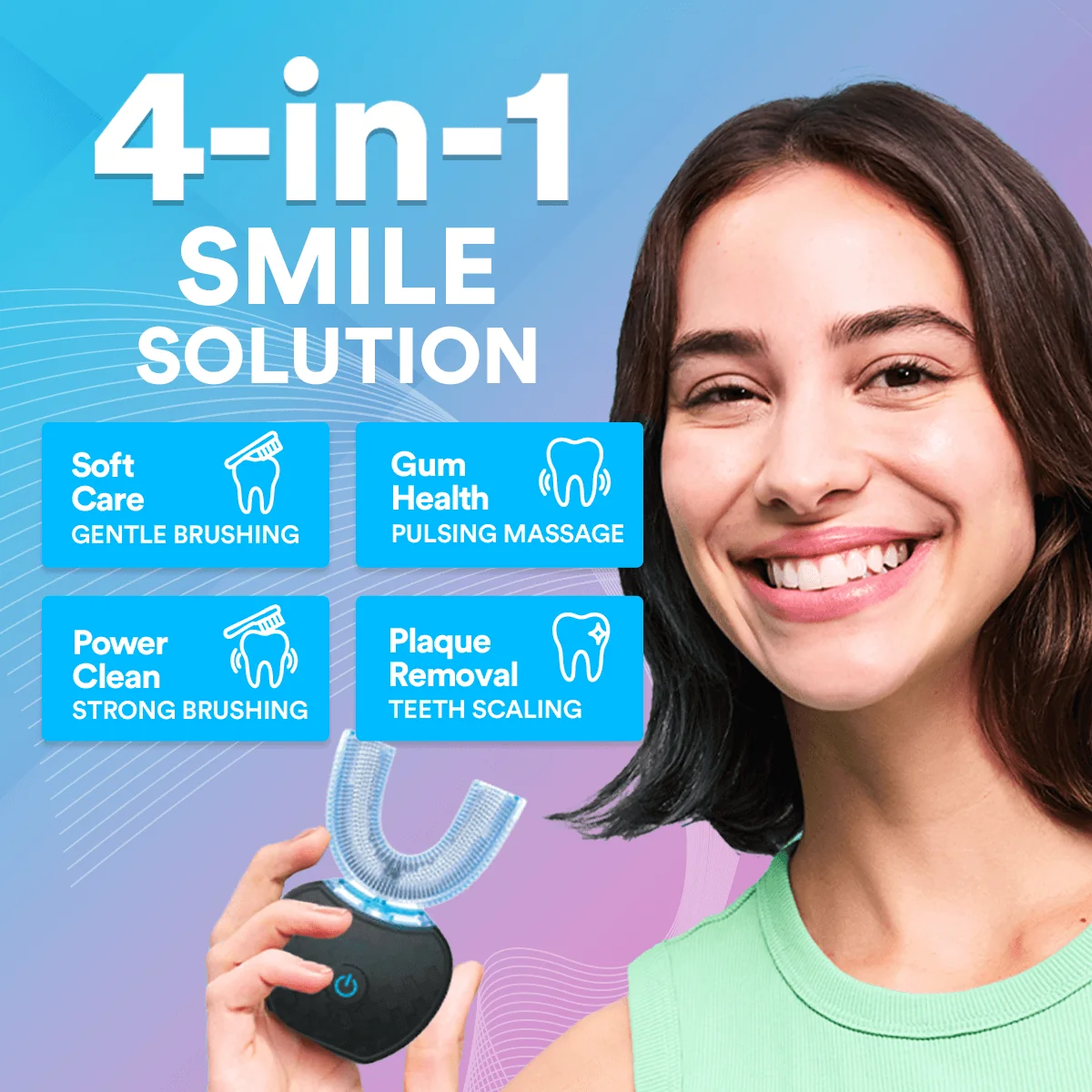 360° Deep Clean Toothbrush – Soft Bristles for a Brighter, Fresher Smile 🦷✨