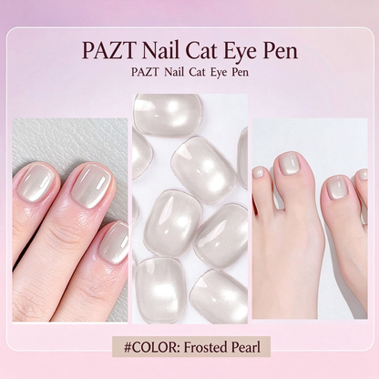 ✨ 2-in-1 Cat Eye Nail Art Pen – Dual-Ended Magnetic Tool for Stunning Salon-Style Nails 💅