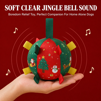 🎄 Christmas Bounce Ball for Dogs – Festive Holiday Toy for Fun, Playful Bounces & Interactive Pet Exercise 🐾🎁