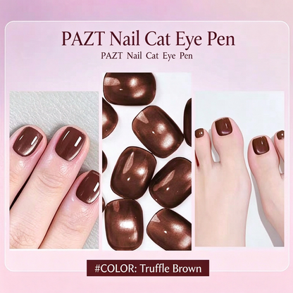 ✨ 2-in-1 Cat Eye Nail Art Pen – Dual-Ended Magnetic Tool for Stunning Salon-Style Nails 💅