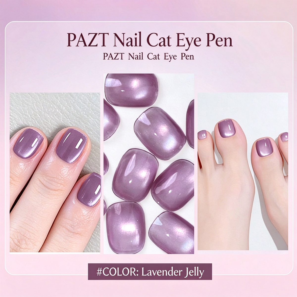 ✨ 2-in-1 Cat Eye Nail Art Pen – Dual-Ended Magnetic Tool for Stunning Salon-Style Nails 💅