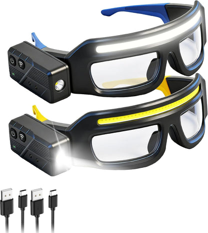 Gloxlite rechargeable headlight glasses product image 1