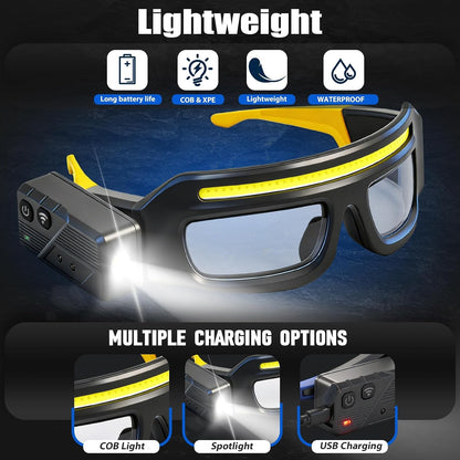 Gloxlite rechargeable headlight glasses product image 5