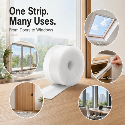 🚪Weatherproof Door &Window Seal Strip - Stop Drafts, Dust & Water Gaps