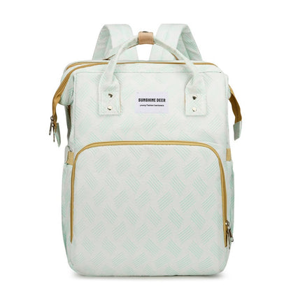 Premium Diaper Backpack – All-in-One Baby Bag with USB Charging Port, Stroller Straps & Smart Storage for Busy Parents 🍼✨