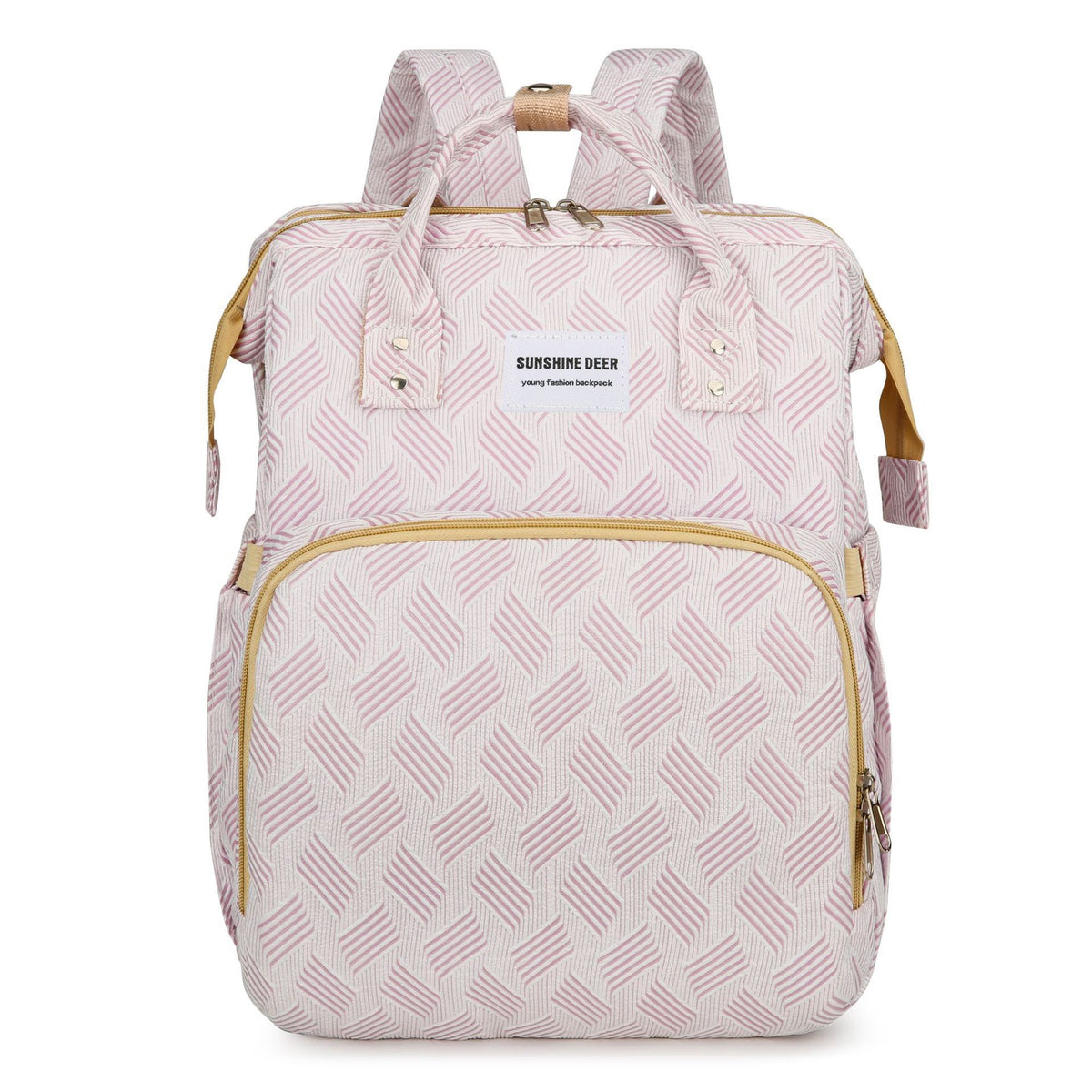 Premium Diaper Backpack – All-in-One Baby Bag with USB Charging Port, Stroller Straps & Smart Storage for Busy Parents 🍼✨