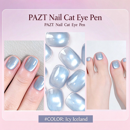 ✨ 2-in-1 Cat Eye Nail Art Pen – Dual-Ended Magnetic Tool for Stunning Salon-Style Nails 💅