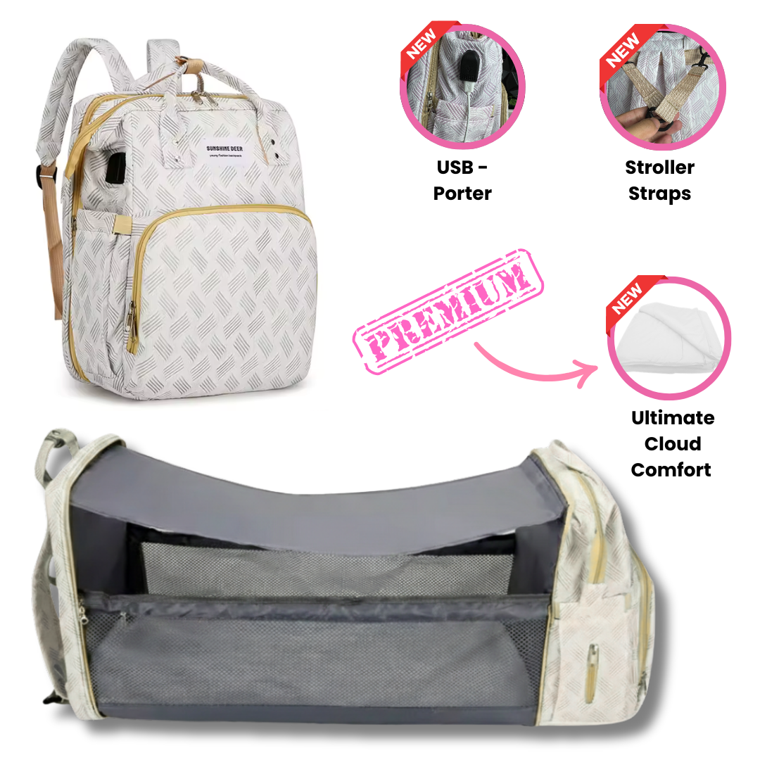 Gray / product + expandable changing station collage