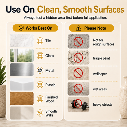 High Tack Double-Sided Adhesive Mesh Tape - Multi-Surface Bonding