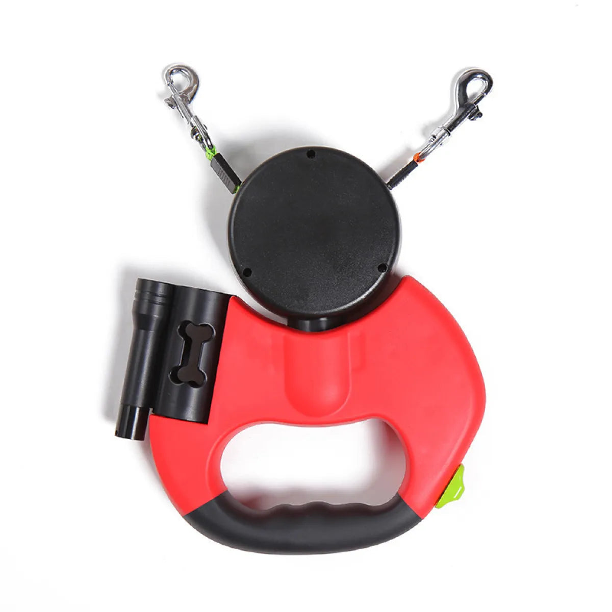 Dual Retractable Dog Leash – Walk Two Dogs with One Handle