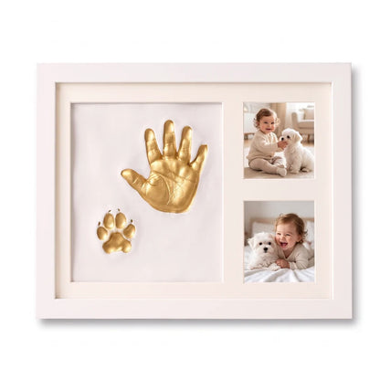 Baby & Pet Paw Print Keepsake Frame – A Forever Memory of Your Little Loves