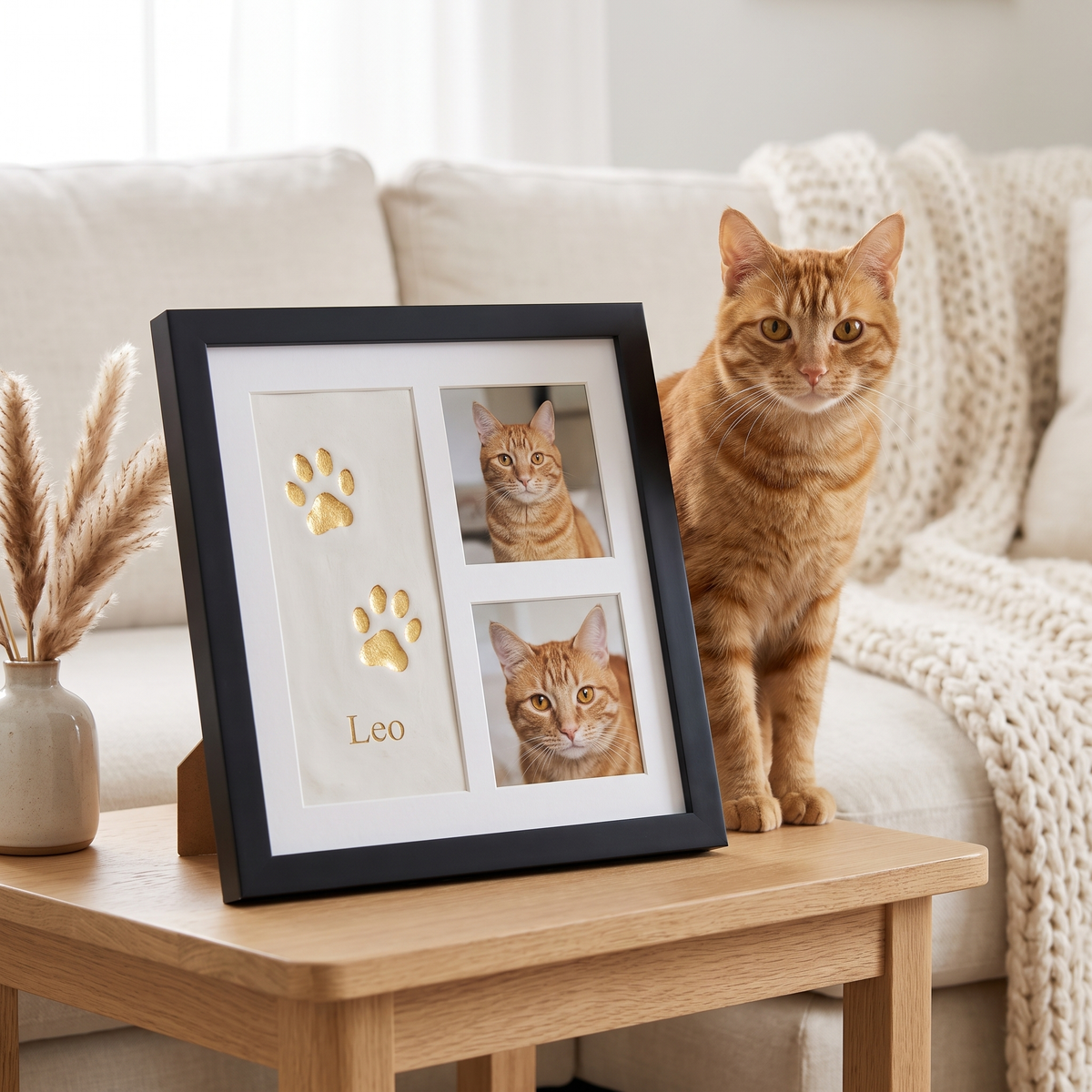 Baby & Pet Paw Print Keepsake Frame – A Forever Memory of Your Little Loves
