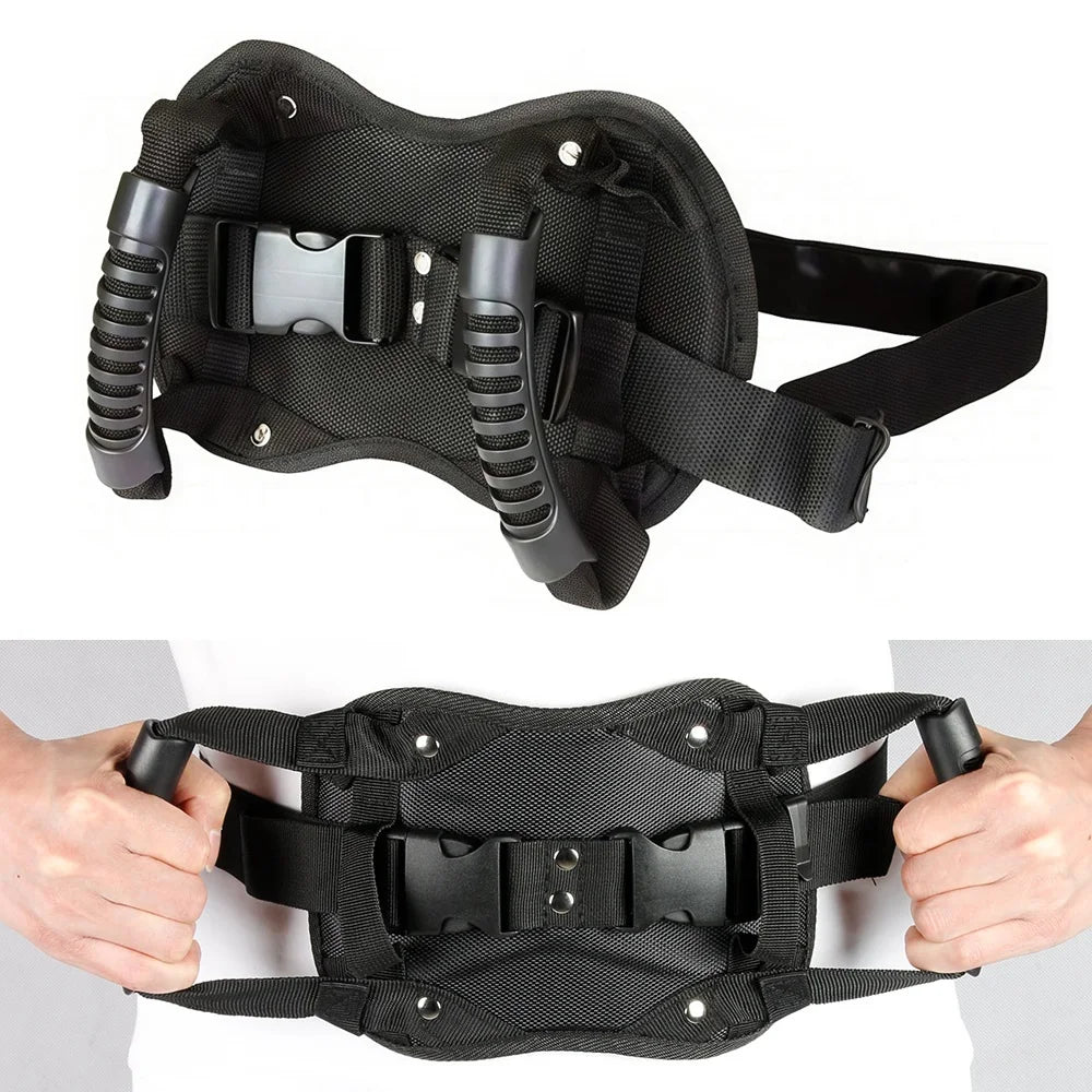 Adjustable Motorcycle Rear Seat Armrests Anti-Slip Handles for Travel - Product image 2