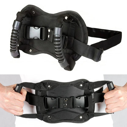 Adjustable Motorcycle Rear Seat Armrests Anti-Slip Handles for Travel - Product image 2