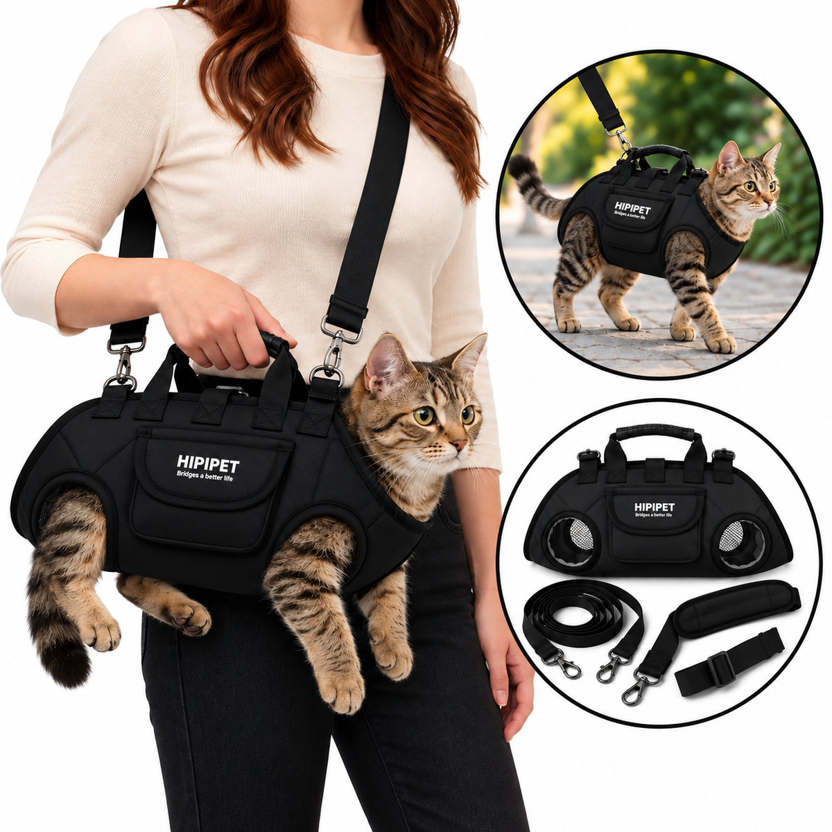 Multifunctional Portable Pet Backpack