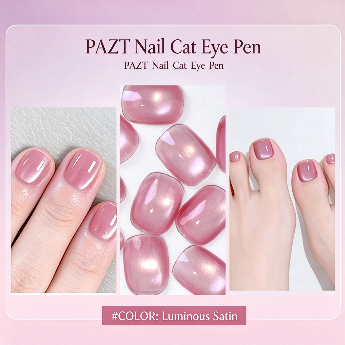 ✨ 2-in-1 Cat Eye Nail Art Pen – Dual-Ended Magnetic Tool for Stunning Salon-Style Nails 💅