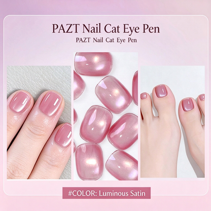 ✨ 2-in-1 Cat Eye Nail Art Pen – Dual-Ended Magnetic Tool for Stunning Salon-Style Nails 💅