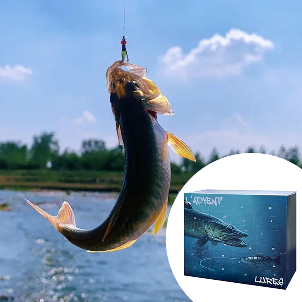 🔥LAST DAY SALE 50% OFF!🎁Angler's Treasuret: The Fishing Advent Calendar🎣