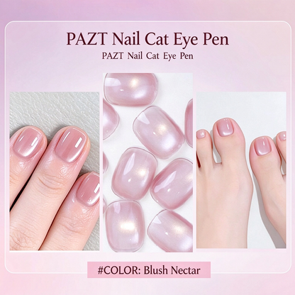 ✨ 2-in-1 Cat Eye Nail Art Pen – Dual-Ended Magnetic Tool for Stunning Salon-Style Nails 💅