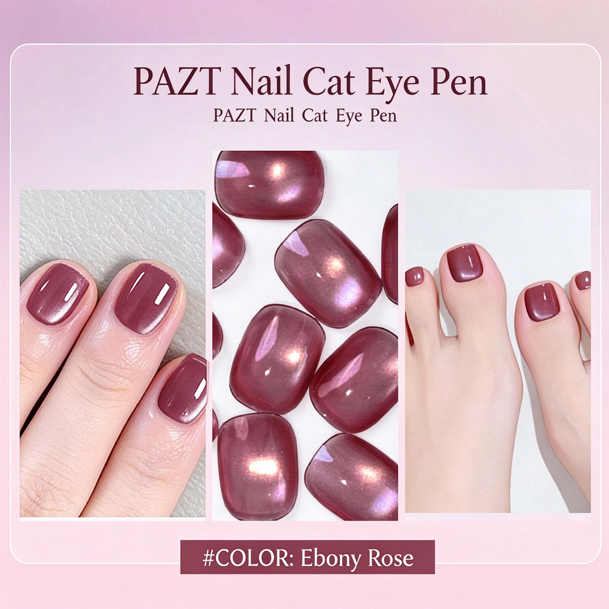 ✨ 2-in-1 Cat Eye Nail Art Pen – Dual-Ended Magnetic Tool for Stunning Salon-Style Nails 💅