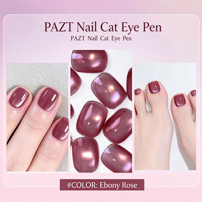 ✨ 2-in-1 Cat Eye Nail Art Pen – Dual-Ended Magnetic Tool for Stunning Salon-Style Nails 💅
