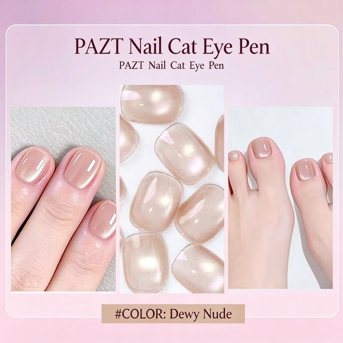 ✨ 2-in-1 Cat Eye Nail Art Pen – Dual-Ended Magnetic Tool for Stunning Salon-Style Nails 💅