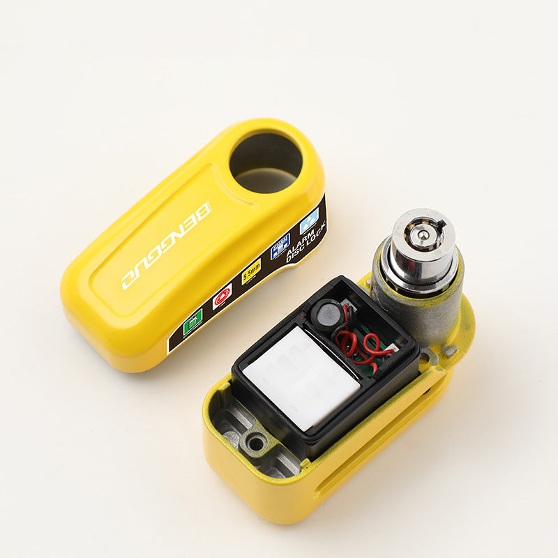 🛡️ The Guardian of Your Ride 🏍️ | Motorcycle Anti-theft Alarm Disc Lock 🚨🔒