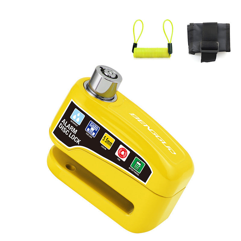 🛡️ The Guardian of Your Ride 🏍️ | Motorcycle Anti-theft Alarm Disc Lock 🚨🔒