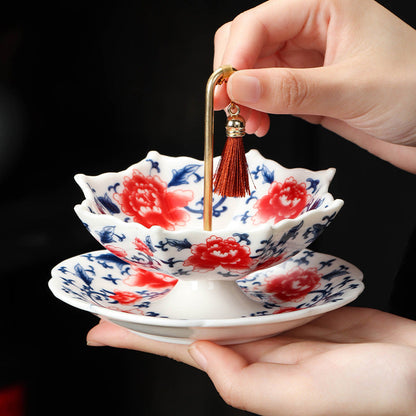 🔥2026 10K+ SOLD! 🎁Umbrella-Shaped Ceramic Tea Strainer Set  A Whimsical Gift For Tea Lovers! 💝🍵
