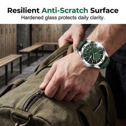 ⌚Swiss Explorer Watch | microscope‑calibrated movement，Luminous，3D Dial & 30M Water Resistant