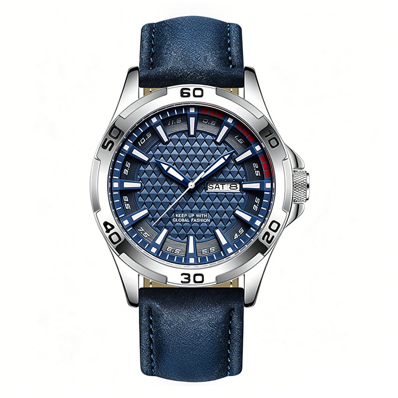 ⌚Swiss Explorer Watch | microscope‑calibrated movement，Luminous，3D Dial & 30M Water Resistant