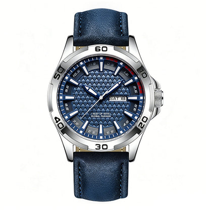 ⌚Swiss Explorer Watch | microscope‑calibrated movement，Luminous，3D Dial & 30M Water Resistant