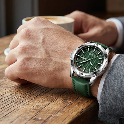 ⌚Swiss Explorer Watch | microscope‑calibrated movement，Luminous，3D Dial & 30M Water Resistant