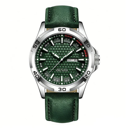 ⌚Swiss Explorer Watch | microscope‑calibrated movement，Luminous，3D Dial & 30M Water Resistant
