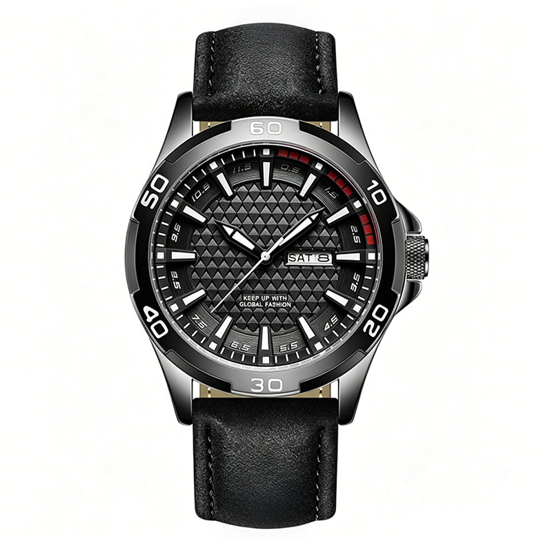 ⌚Swiss Explorer Watch | microscope‑calibrated movement，Luminous，3D Dial & 30M Water Resistant