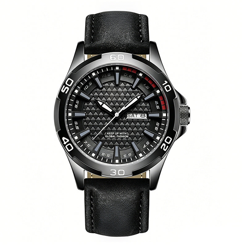 ⌚Swiss Explorer Watch | microscope‑calibrated movement，Luminous，3D Dial & 30M Water Resistant