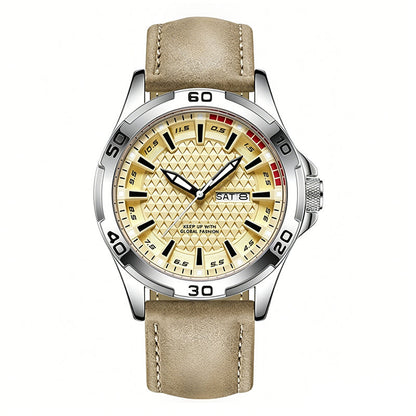 ⌚Swiss Explorer Watch | microscope‑calibrated movement，Luminous，3D Dial & 30M Water Resistant